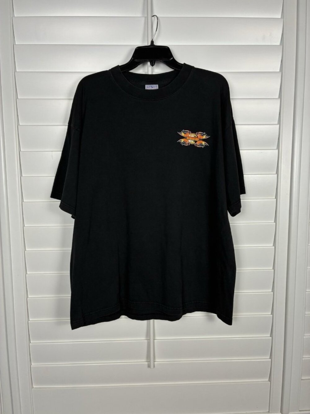 All Sport Men’s XL Black Daytona Beach Bike Week 2007 Graphic Tee